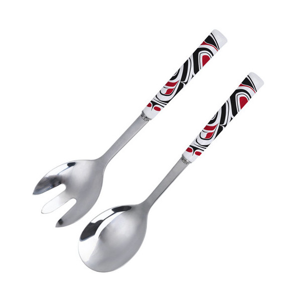 Native Northwest® Stainless Steel Salad Servers