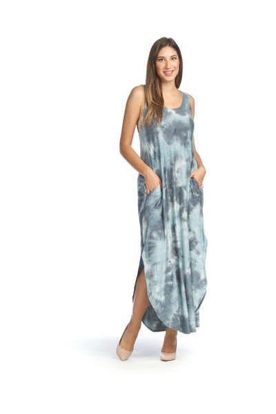 Papillon® Tie-Dyed Maxi Dress with Pockets, PD-05735