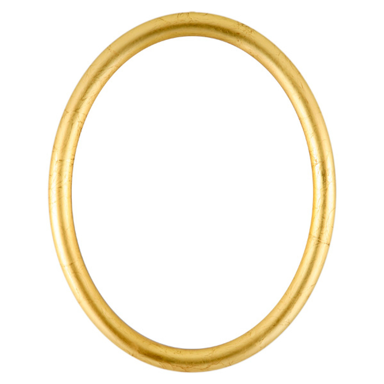 Gold oval clearance frame