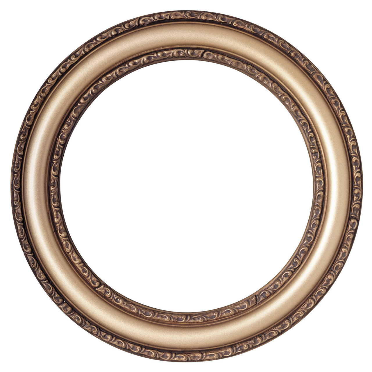 Dorset Round Frame #462 - Champagne Gold