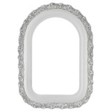 #454 Cathedral Frame - Linen White