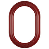 #451 Oblong Frame - Holiday Red