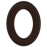 #795 Oval Frame - Black Walnut