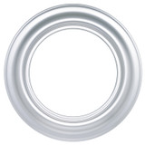 #450 Circle Frame - Silver Spray