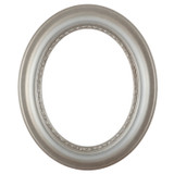 #456 Oval Frame - Silver Shade