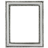 #462 Rectangle Frame - Silver Spray