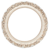 #602 Circle Frame - Antique White