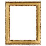 #822 Rectangle Frame - Gold Leaf