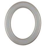 #830 Oval Frame - Silver Shade
