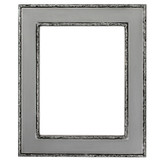 #832 Rectangle Frame - Silver Spray