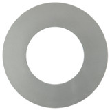#854 Circle Frame - Bright Silver