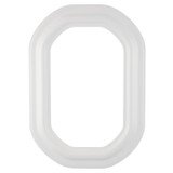 #450 Octagon Frame - Linen White