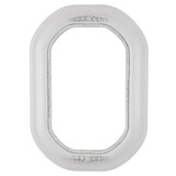 #457 Octagon Frame - Linen White