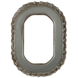 #844 Octagon Frame - Silver Shade