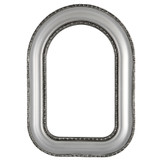 #452 Cathedral Frame - Silver Spray