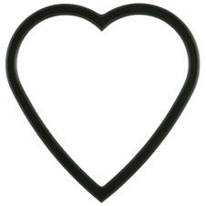 #810 Heart Frame - Hunter Green #810 Heart Frame - Hunter Green