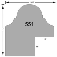 #551 Profile Drawing #551 Profile Drawing