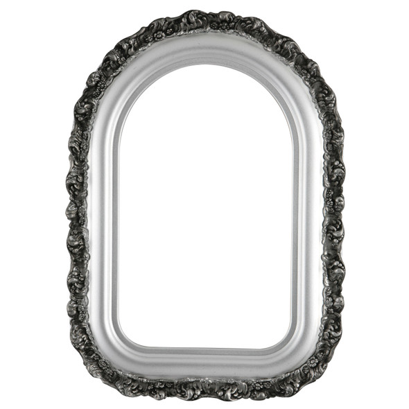 #454 Cathedral Frame - Silver Spray