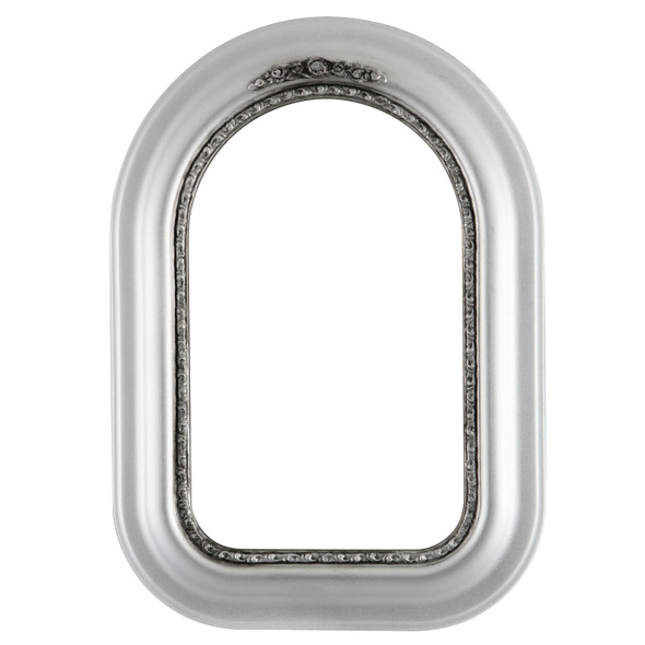 #457 Cathedral Frame - Silver Spray
