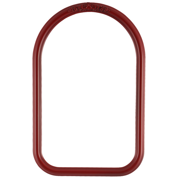 #554 Cathedral Frame - Holiday Red