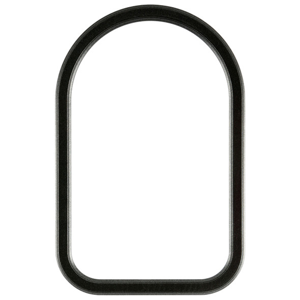 #810 Cathedral Frame - Black Silver