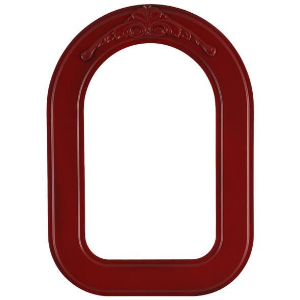 #831 Cathedral Frame - Holiday Red