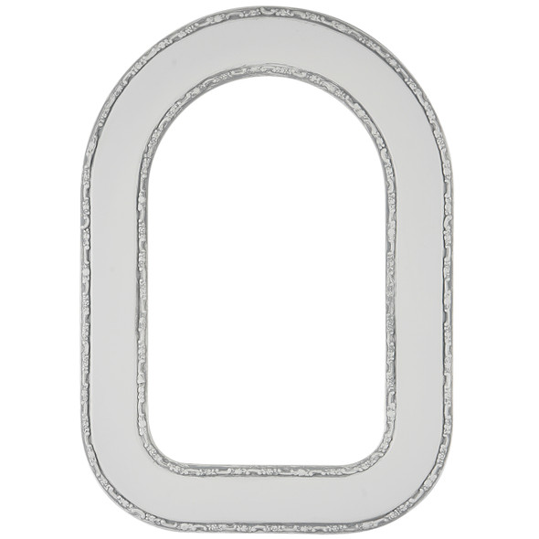#832 Cathedral Frame - Linen White