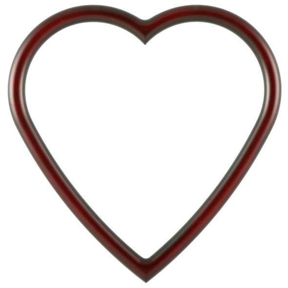 #250 Heart Frame - Rosewood