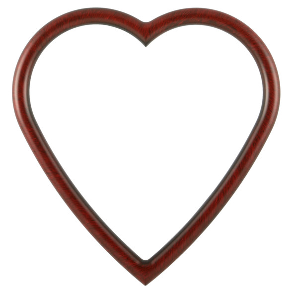 #250 Heart Frame - Vintage Cherry