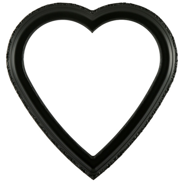 #401 Heart Frame - Matte Black