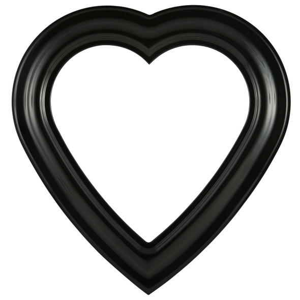 #450 Heart Frame - Gloss Black