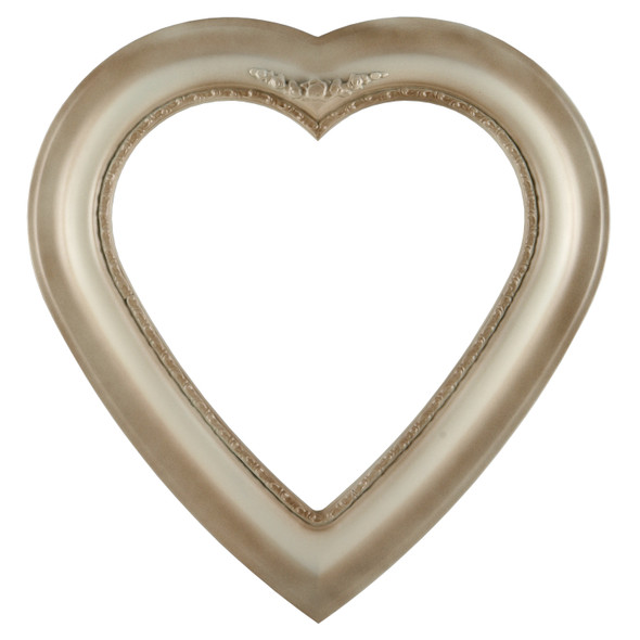 #457 Heart Frame - Taupe