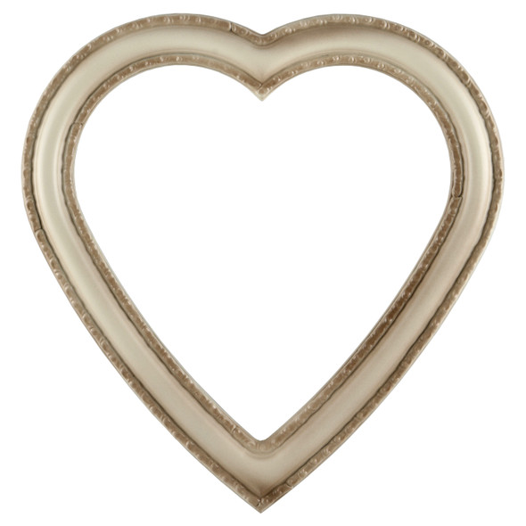 #462 Heart Frame - Taupe