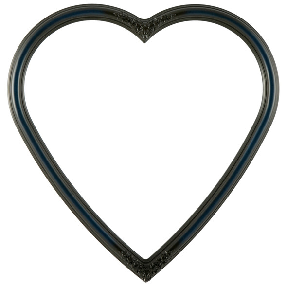 #554 Heart Frame - Royal Blue