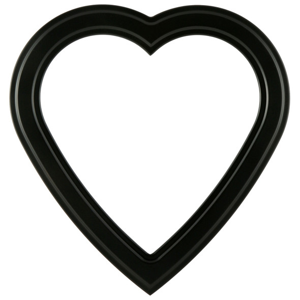 #820 Heart Frame - Matte Black