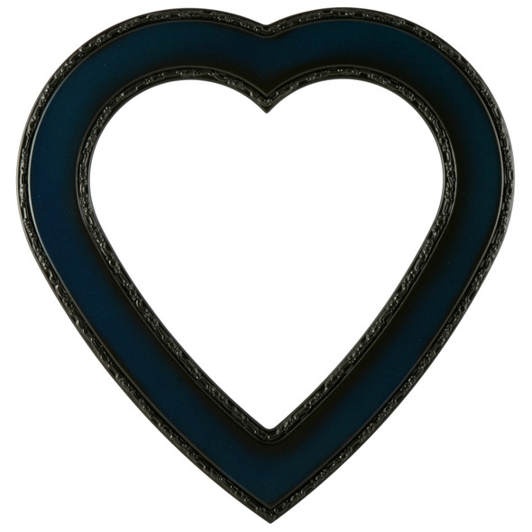 #832 Heart Frame - Royal Blue