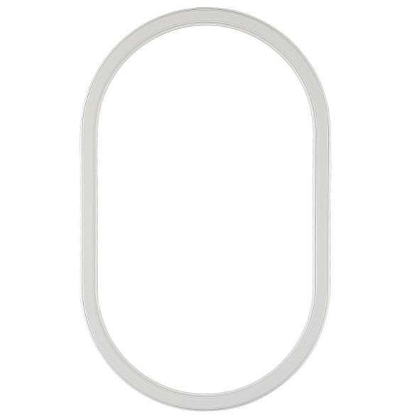 #810 Oblong Frame - Linen White