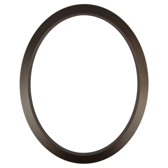 #423 Oval Frame - Rubbed Bronze