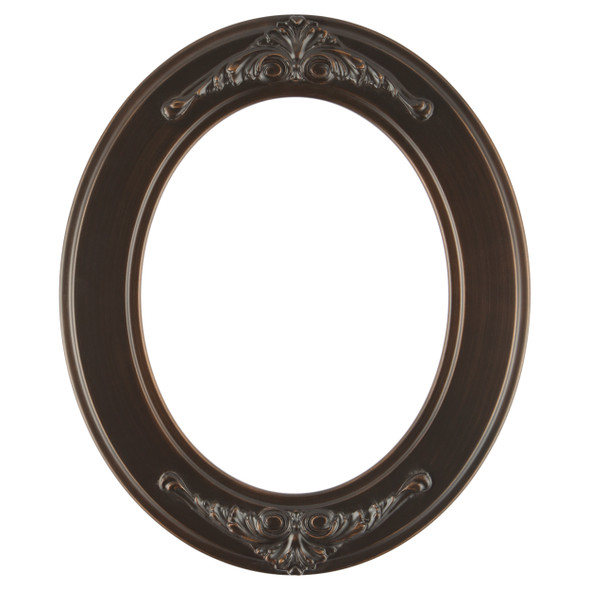 #831 Oval Frame - Rubbed Bronze