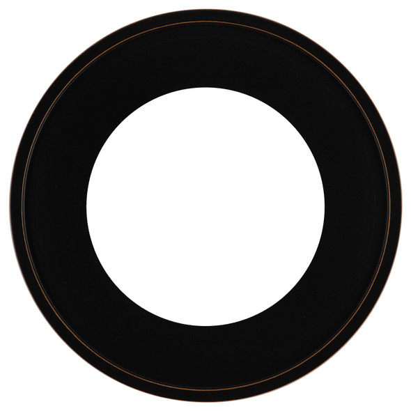 #795 Circle Frame - Rubbed Black