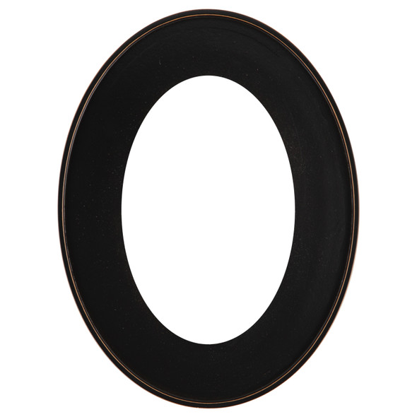 #794 Oval - Rubbed Black