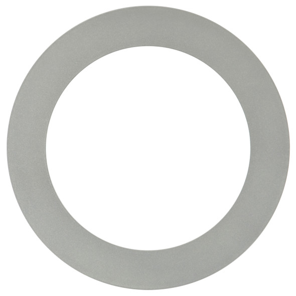 #857 Circle Frame - Bright Silver