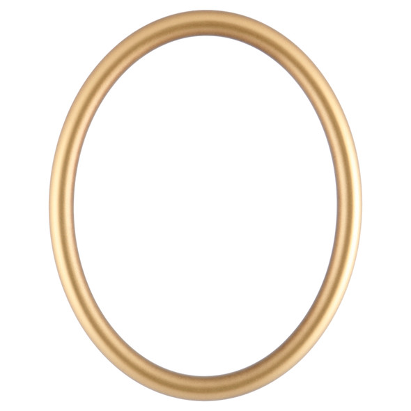 #250 Oval Frame - Gold Spray