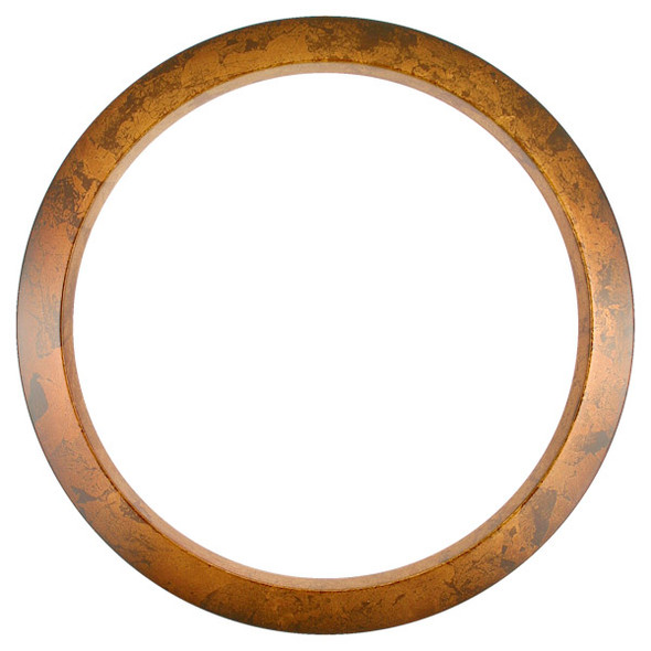 #423 Circle Frame - Venetian Gold