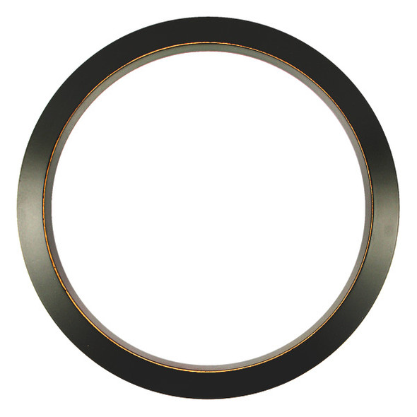 #423 Circle Frame - Rubbed Black