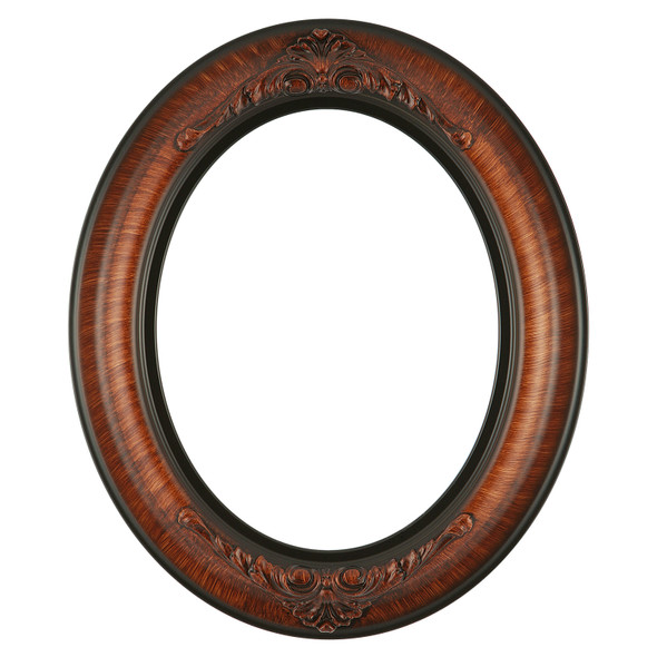 #451 Oval Frame - Vintage Walnut