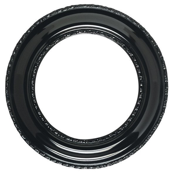 #452 Circle Frame - Gloss Black