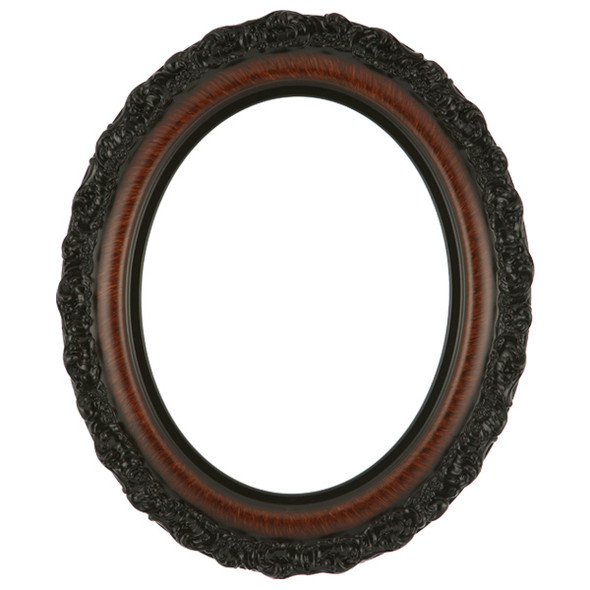 #454 Oval Frame - Vintage Walnut