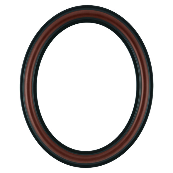 #460 Oval Frame - Rosewood