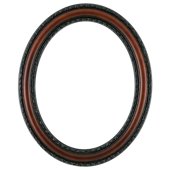#462 Oval Frame - Rosewood